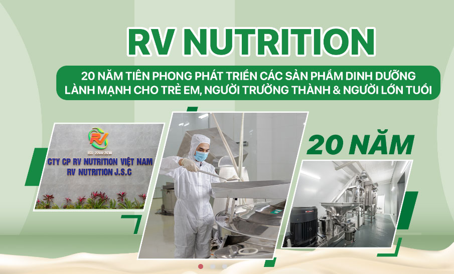 Esan pharma hợp tác sản xuất với CÔNG TY CP RV NUTRITION VIỆT NAM - Đơn vị sản xuất trên 20 năm kinh nghiệm sản xuất